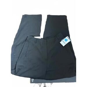 Ophelia Roe Women's Casual Ankle‎ Mid Rise Tapered Leg Dress Pants Black, Size M